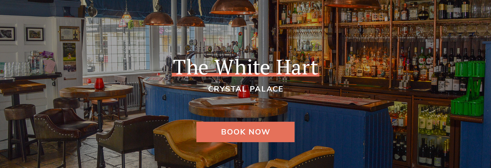 Come down to your local pub at The White Hart Crystal Palace in London